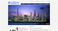Desktop Screenshot of lef-eng.com